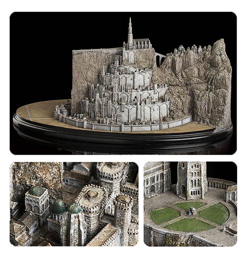 Lord of the Rings Minas Tirith Great Citadel of Gondor Environment Statue